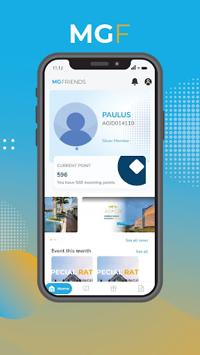 Android application MG Friends screenshort