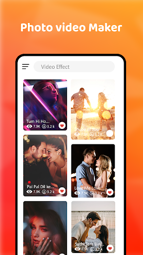 Android application VFX - Video Status Maker screenshort
