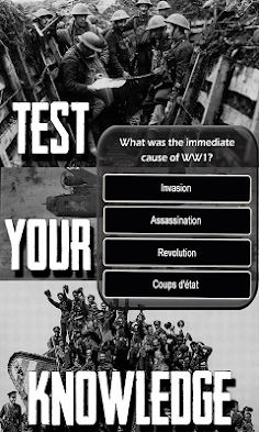WW1 History Knowledge Quiz - Screenshot 3