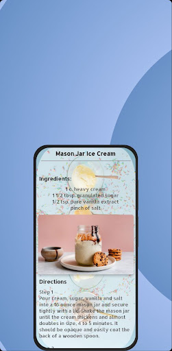 Ice cream recipes Screen 3