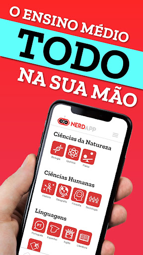 Android application Nerd App: Enem e Vestibulares screenshort