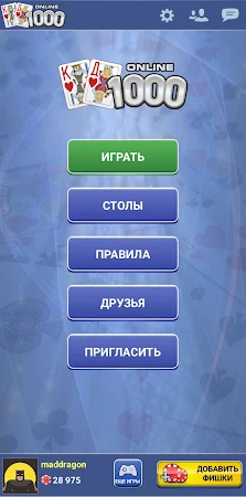 Game screenshot Тысяча 1000 Онлайн игра карты mod apk