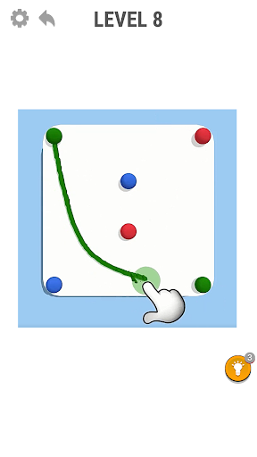 لعبه رابط اللون - الربط بين النقاط apk مهكر4