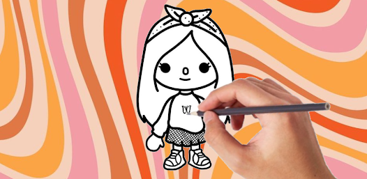Toca L Coloring Book Boca 1 APK + Мод (Unlimited money) за Android