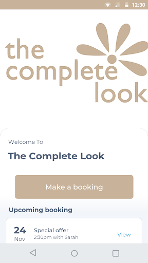 Android application The Complete Look screenshort