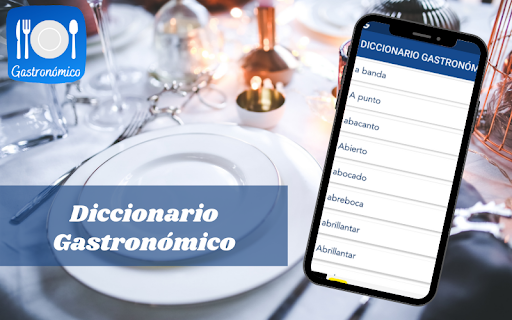 Android application Diccionario Gastronómico screenshort