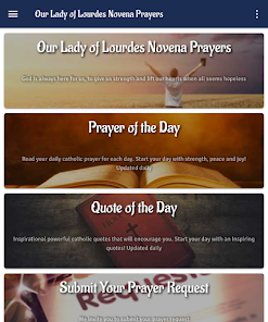 Imágen 9 Novena to Our Lady of Lourdes android
