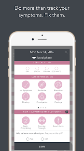 MyFLO Period Tracker 1.13 APK screenshots 2