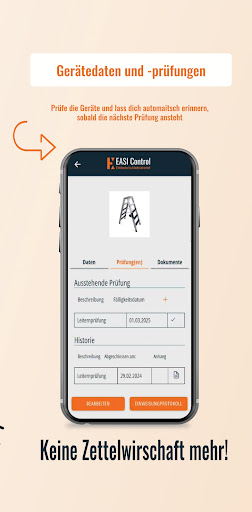 EASI Control Screen 3