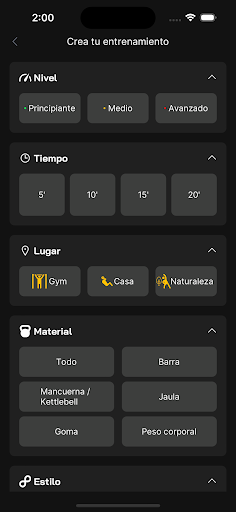 App screenshot