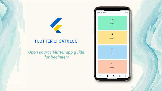 Flutter UI Catalog  For PC – Free Download (Windows 7, 8, 10) 1