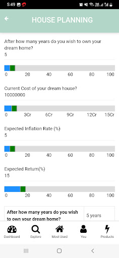 Android application EquiDet: Wealth Management screenshort