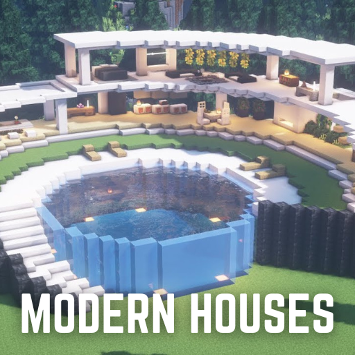 Modern House Map for Minecraft