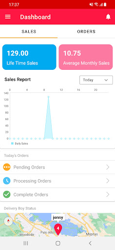 Mobikul MP Delivery Magento2 Screen 2