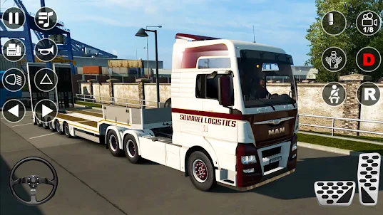 Cargo Truck Parking Truck Sim