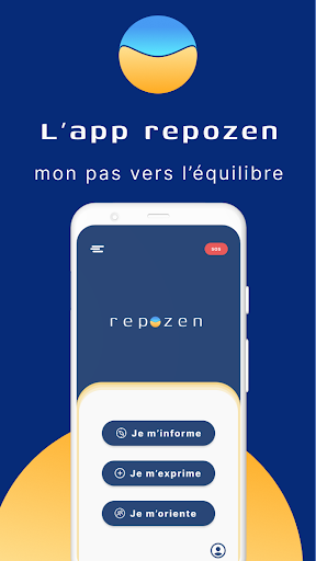 Android application Repozen screenshort