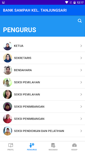 Bank Sampah Kel. Tanjungsari Screen 2