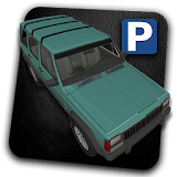 Military Jeep Car Parking icon