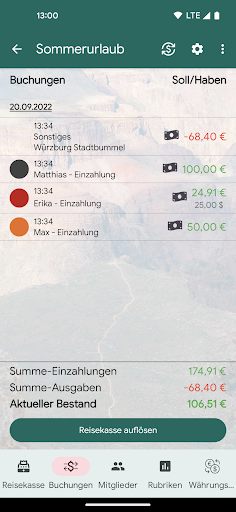 TravelCash app Screen 3