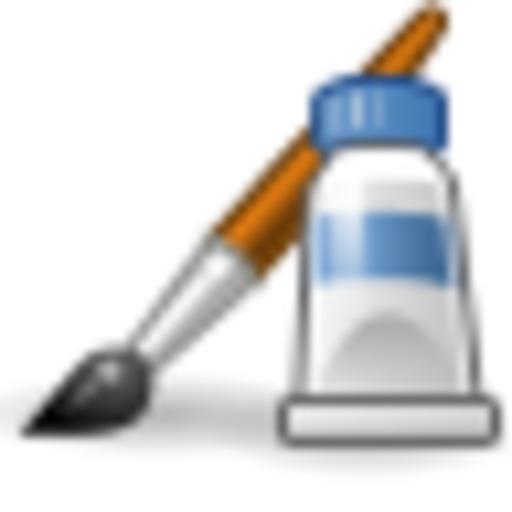 Draw in the screen logo