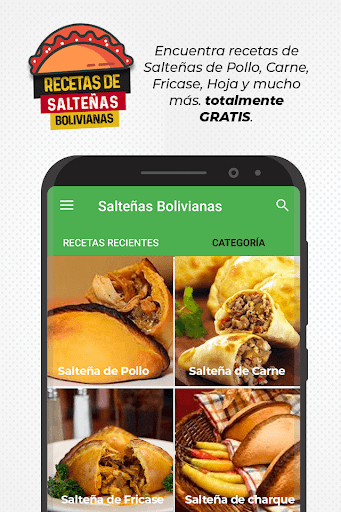 Receta de Salteñas Bolivianas Screen 2