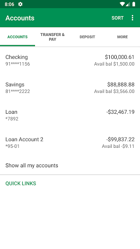 Northwest Bank Mobile Screen 3