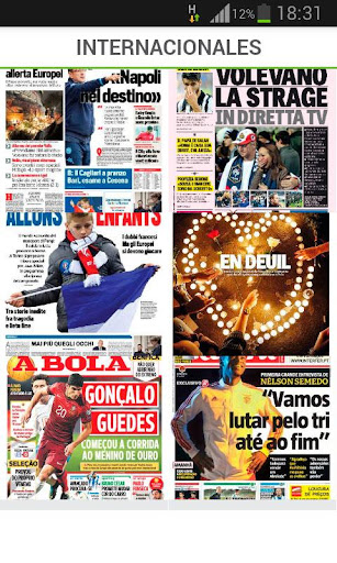 Covers Sports Newspapers Screen 3