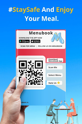 Android application Menubook screenshort