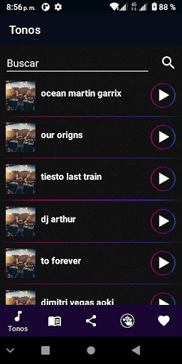 Dj Electro Ringtones Screen 2