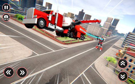 Flying Oil Tanker Truck Games  screenshots 15
