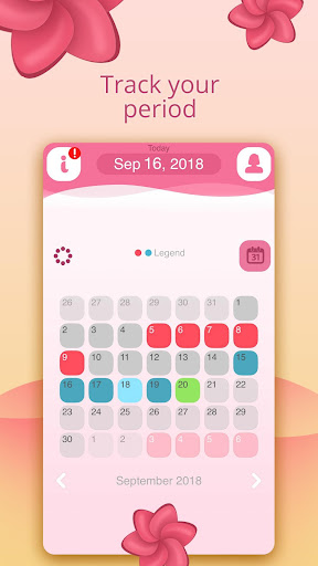 Android application Women Cycle: Period Tracker screenshort