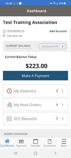 CAP Management Screen 2