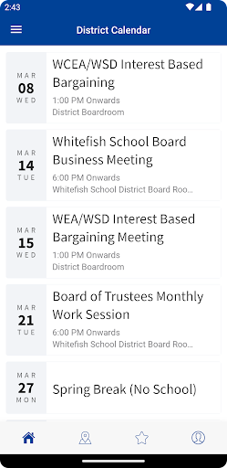 Whitefish School District Screen 3