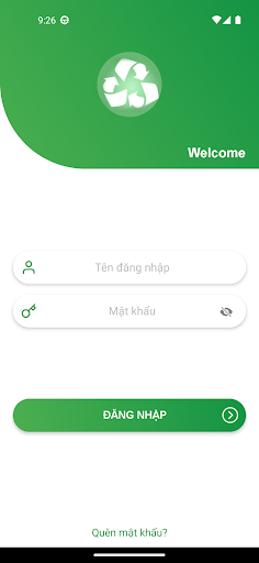 Android application mGreenCollector screenshort