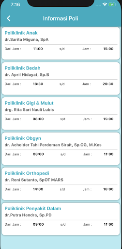 Hj BUNDA HALIMAH HOSPITAL Screen 3