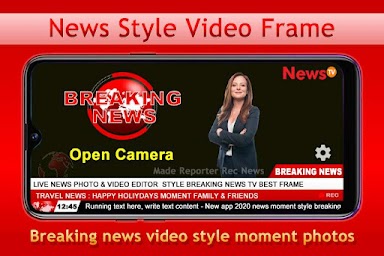 Breaking News Video Maker