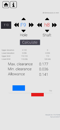 ISO 286 Tolerances and fits Screen 3
