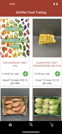 Schiffer Food Trading Screen 2