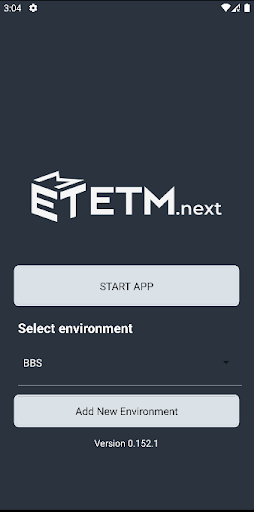Android application ETM.next screenshort