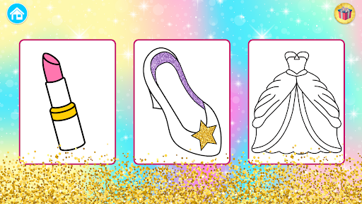 Screenshot of Princess Coloring Book & Games
