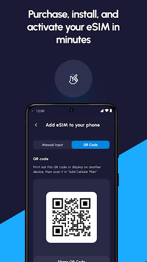 Nomad eSIM: Prepaid Data Plan Screen 3
