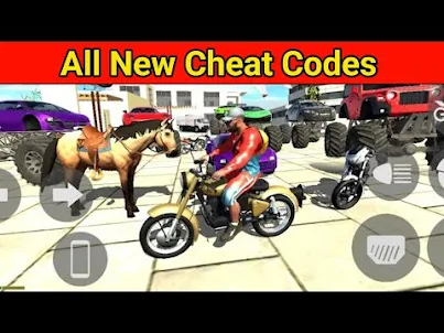 indian bike game cheat codes