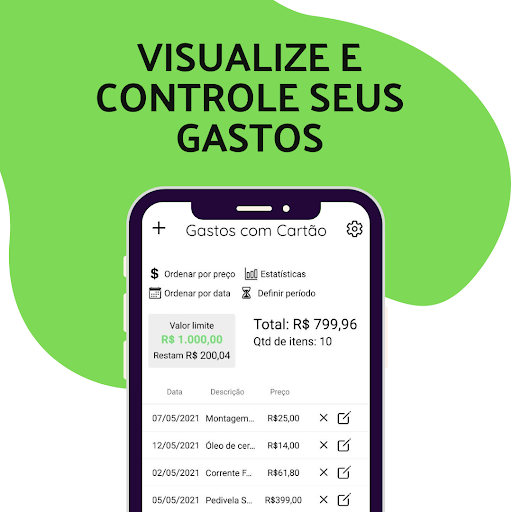 Meus Gastos Screen 3