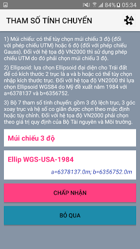 Android application QH sử dụng đất Long An screenshort