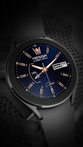 Android application Watchface Luxury Messa LX49 screenshort