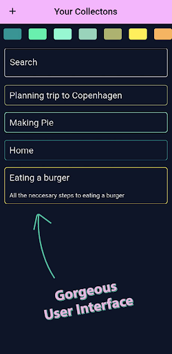 Android application Todo screenshort