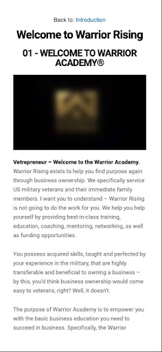 Warrior Rising Screen 3