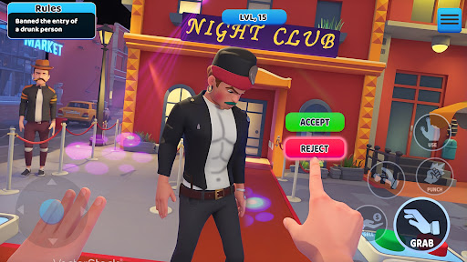 Security Guard Night Club Game screenshot 7