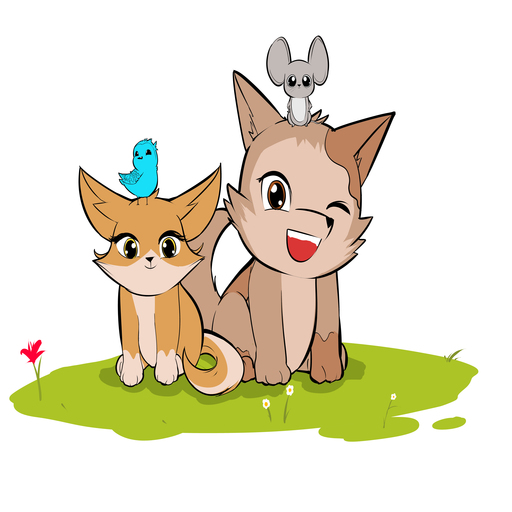 Dog, Cat, Bird and Rat: Vol 1 logo
