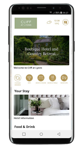 Android application CLIFF screenshort